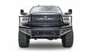 Fab Fours DR19-S4460-1 Dodge Ram 2500/3500 HD 2019-2021 Black Steel Front Bumper Full Guard-BumperStock