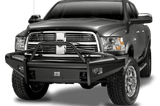 Fab Fours DR94-Q1562-1 Dodge Ram 2500/3500 HD 1994-2002 Black Steel Elite Front Bumper Pre-Runner Guard-BumperStock