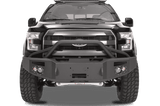 Fab Fours FF09-H1952-1 Ford F150 2009-2014 Premium Front Bumper Winch Ready Pre-Runner Guard-BumperStock