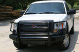 Fab Fours FF09-K1960-1 Ford F150 2009-2014 Black Steel Front Bumper Full Guard-BumperStock
