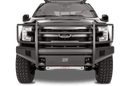 Fab Fours FF09-R1960-1 Ford F150 2009-2014 Black Steel Elite Front Bumper Full Guard-BumperStock