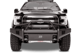 Fab Fours FF09-R1962-1 Ford F150 2009-2014 Black Steel Elite Front Bumper Pre-Runner Guard-BumperStock