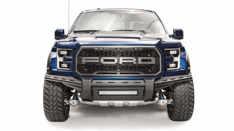 Fab Fours FF17-D4371-1 Ford Raptor 2017-2020 Aero Front Bumper No Guard-BumperStock