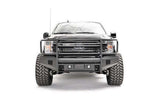 Fab Fours FF18-R4560-1 Ford F150 2018-2020 Black Steel Elite Front Bumper Full Guard-BumperStock