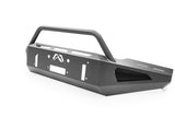 Fab Fours FF18-RS4562-1 Ford F150 2018-2020 Red Steel Winch Front Bumper Pre-Runner Guard - BumperStock
