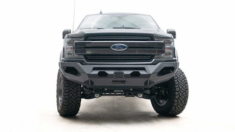 Fab Fours FF18-X4551-1 Ford F150 2018-2020 Matrix Front Winch Bumper No Guard-BumperStock