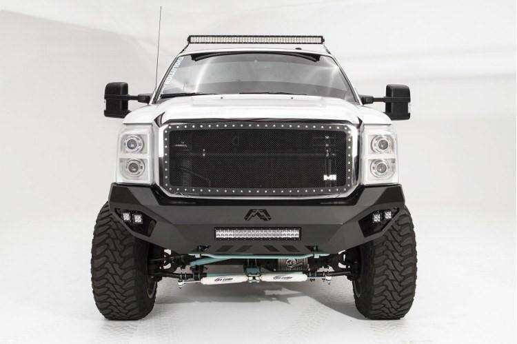 Fab Fours FS11-V2651-1 Ford F450/F550 Superduty 2011-2016 Vengeance Front Bumper No Guard-BumperStock