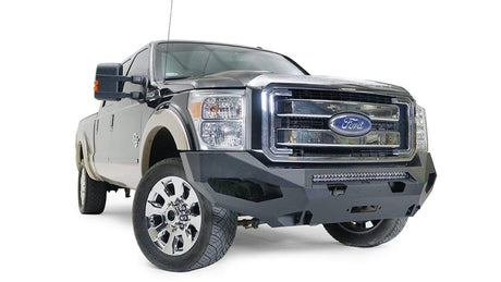 Fab Fours FS11-X2551-1 Ford F250/F350 Super Duty 2011-2016 Matrix Front Winch Bumper No Guard - BumperStock