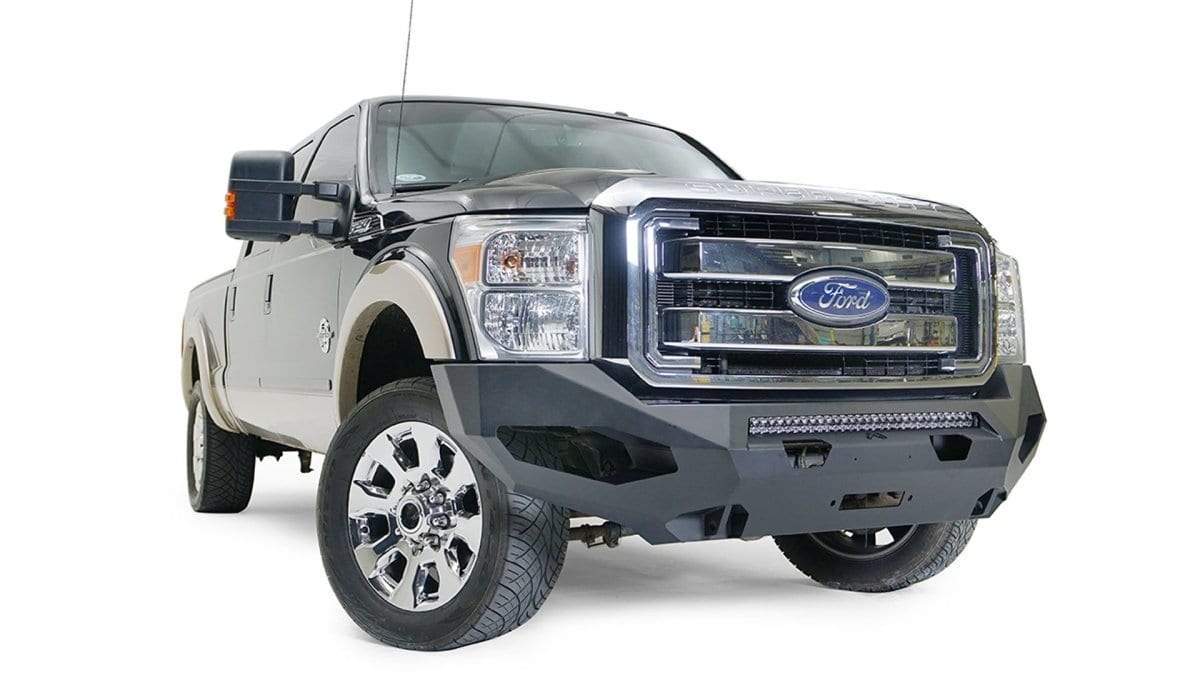 Fab Fours FS11-X2551-1 Ford F250/F350 Super Duty 2011-2016 Matrix Front Winch Bumper No Guard - BumperStock