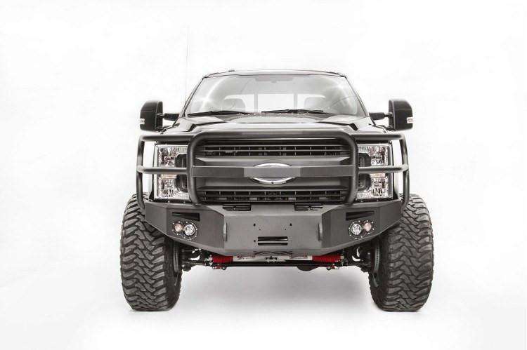 Fab Fours FS17-A4150-1 Ford F250/F350 Superduty 2017-2022 Premium Front  Winch Bumper Full Guard