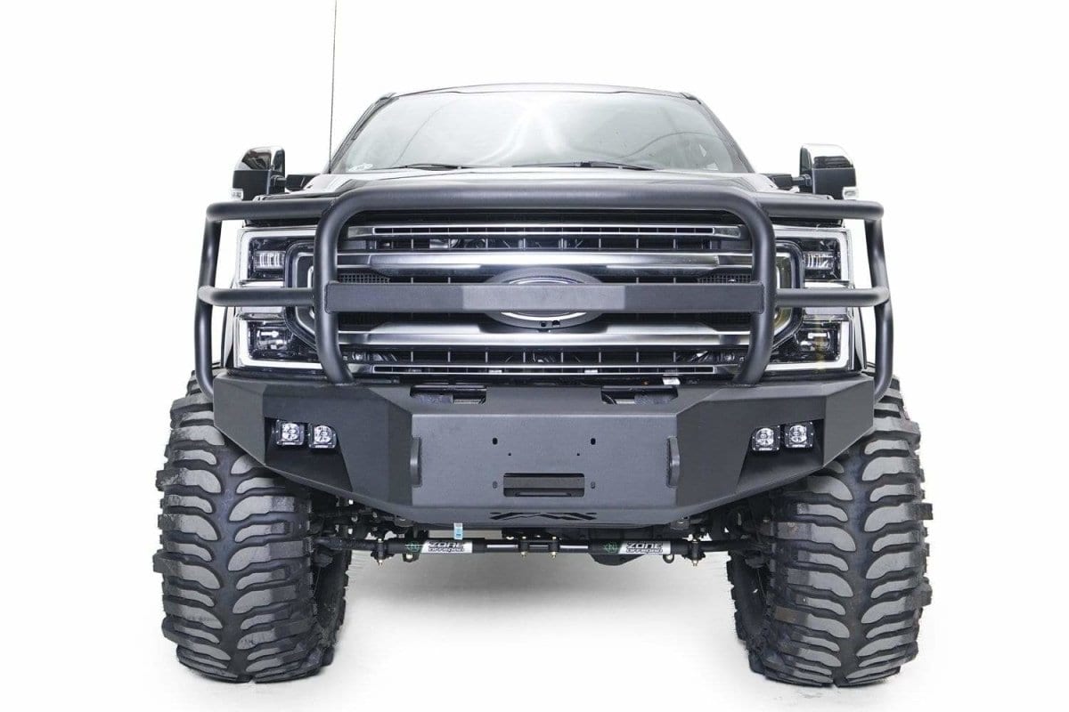 Fab Fours FS17-A4160-1 Ford F250/F350 Superduty 2017-2022 New Premium Front  Winch Bumper Full Guard