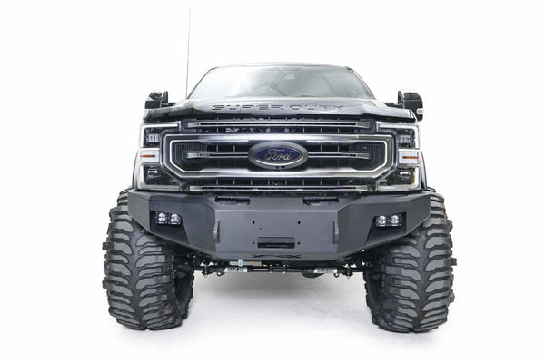 Fab Fours FS17-A4161-1 Ford F250/F350 Superduty 2017-2021 New Premium Front Winch Bumper No Guard-BumperStock