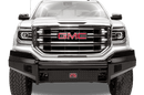 Fab Fours GM07-K2161-1 GMC Sierra 1500 2007-2013 Black Steel Front Bumper No Guard-BumperStock