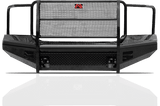 Fab Fours GM08-S2160-1 GMC Sierra 2500/3500 HD 2007.5-2010 Black Steel Front Bumper Full Guard-BumperStock