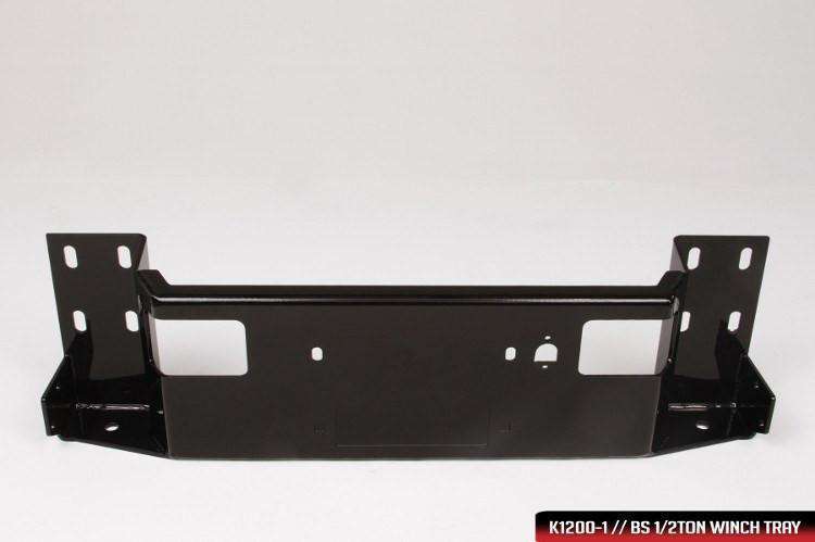 Fab Fours GM08-S2161-1 GMC Sierra 2500/3500 HD 2007.5-2010 Black Steel  Front Bumper No Guard