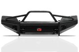 Fab Fours GM08-S2162-1 GMC Sierra 2500/3500 HD 2007.5-2010 Black Steel Front Bumper Pre-Runner Guard-BumperStock