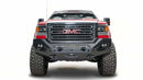Fab Fours GM15-X2851-1 GMC Sierra 2500/3500 HD 2015-2019 Matrix Front Bumper Winch Ready No Guard-BumperStock