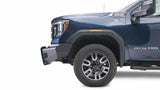 Fab Fours GM20-Q5061-1 GMC Sierra 2500/3500 HD 2020-2021 Black Steel Elite Front Bumper No Guard-BumperStock
