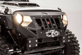 Fab Fours GR1000-1 Jeep Wrangler JK 2007-2018 Grumper Stubby Front Bumper-BumperStock