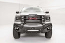 Fab Fours GS16-D3952-1 GMC Sierra 1500 2016-2018 Vengeance Front Bumper Pre-Runner Guard Sensor-BumperStock