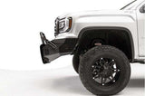 Fab Fours GS16-K3962-1 GMC Sierra 1500 2016-2018 Black Steel Front Bumper Pre-Runner Guard-BumperStock