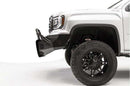 Fab Fours GS16-K3962-1 GMC Sierra 1500 2016-2018 Black Steel Front Bumper Pre-Runner Guard-BumperStock
