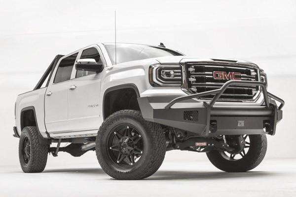 Fab Fours GS16-R3962-1 GMC Sierra 1500 2016-2018 Black Steel Elite ...