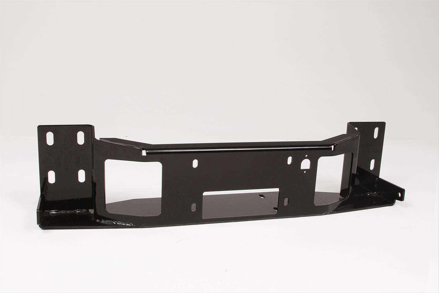 Fab Fours M1650-1 Winch Tray Black Steel Series Fit | BumperStock