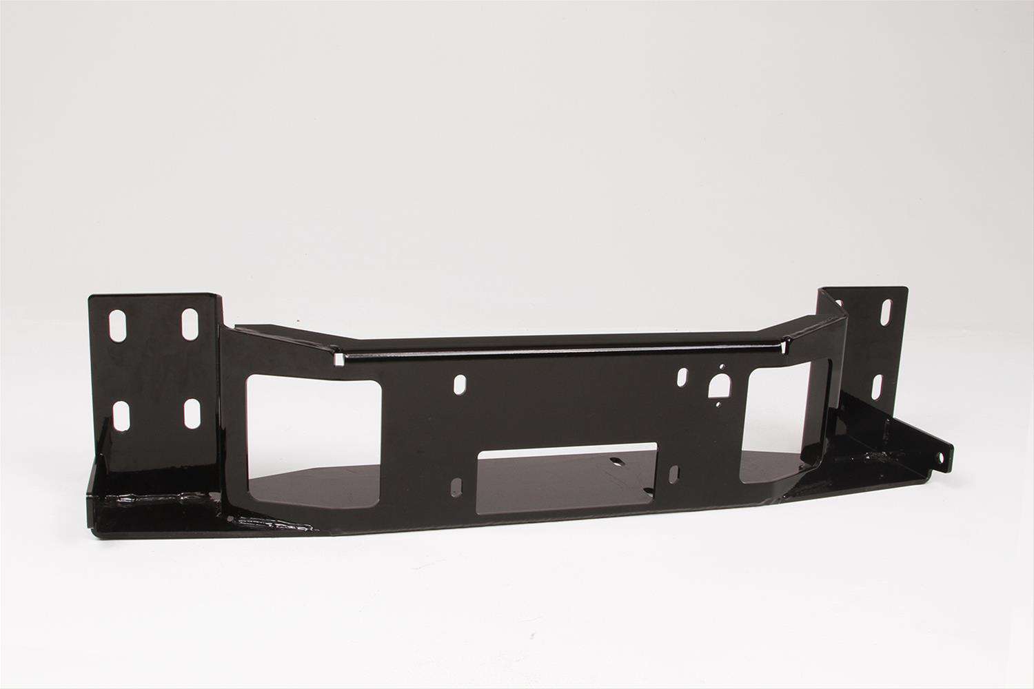 Fab Fours M1650-1 Winch Tray Black Steel Series Fit-BumperStock