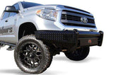 Fab Fours TT07-K1861-1 Toyota Tundra 2007-2013 Black Steel Front Bumper No Guard - BumperStock