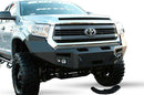 Fab Fours TT14-H2851-1 Toyota Tundra 2014-2021 Premium Front Bumper Winch Ready No Guard-BumperStock