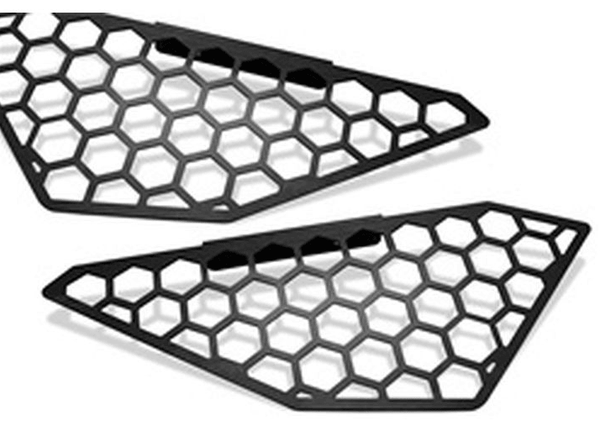 Fab Fours M3450-1 Vengeance Side Light Mesh Insert Cover - BumperStock