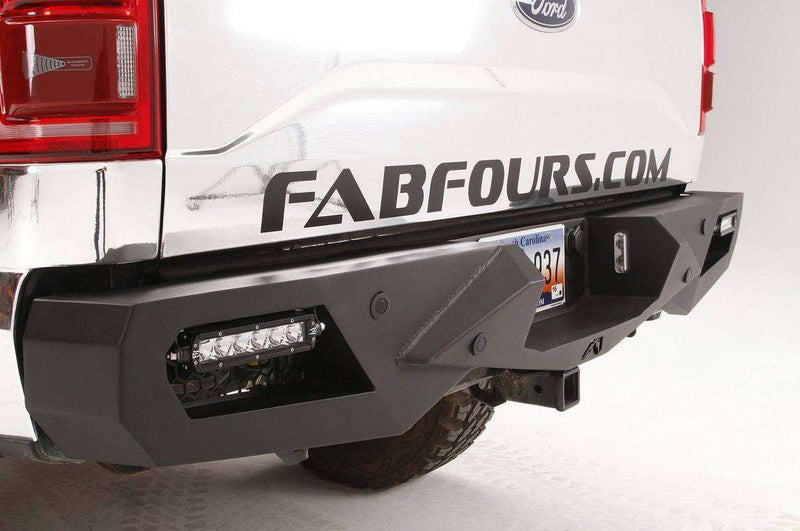 Fab Fours FF15-E3251-1 Ford F150 2015-2020 Vengeance Rear Bumper-BumperStock