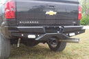 Frontier 100-21-1012 Diamond GMC Sierra 2500/3500 HD 2011-2014 Rear Bumper-BumperStock
