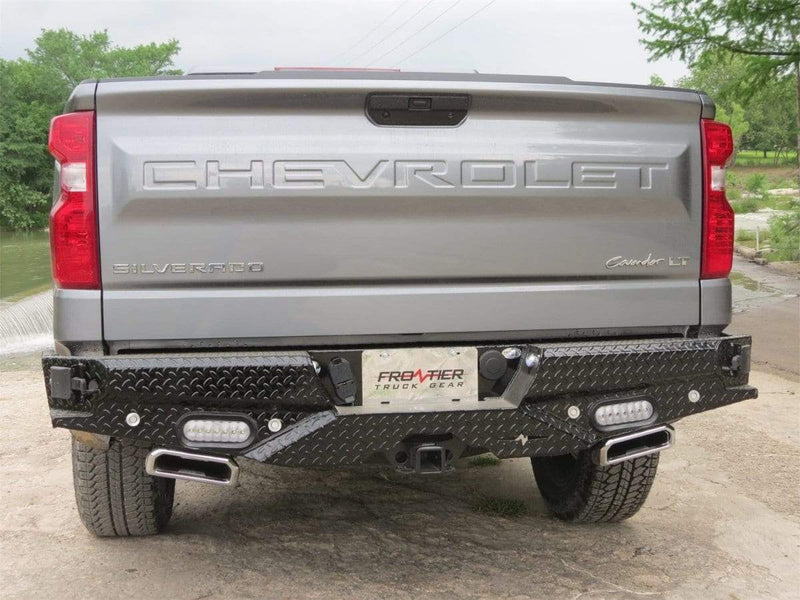 Frontier 100-21-9013 Diamond Chevy Silverado 1500 2019-2020 Rear Bumper - BumperStock