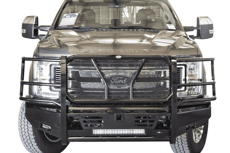 Frontier 130-11-7005 Ford F250/F350 Superduty 2017-2019 Pro Front Bumper with Short Receiver-BumperStock