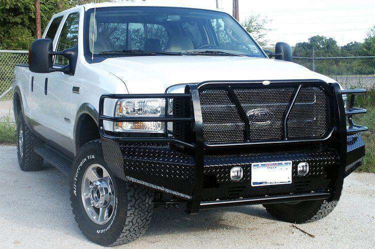 Frontier 300-10-5005 Ford F250/350 Superduty 2005-2007 Front Bumper-BumperStock