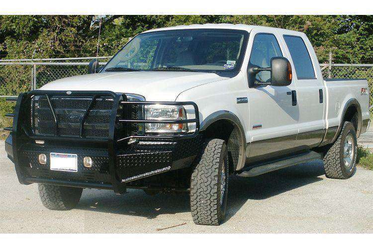 Smoke Lens Fog Lights For Ford F250/F350 Super Duty & Excursion (2005-2007) - Halogen, DOT/SAE
