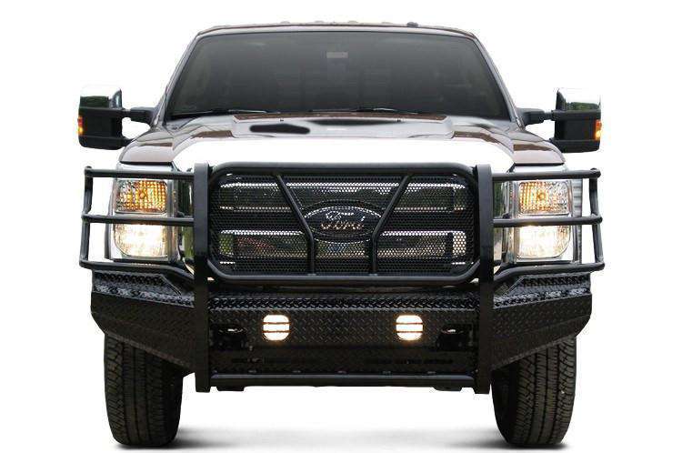 Frontier 300-11-1005 Ford F250/350 Superduty 2011-2016 Front Bumper-BumperStock