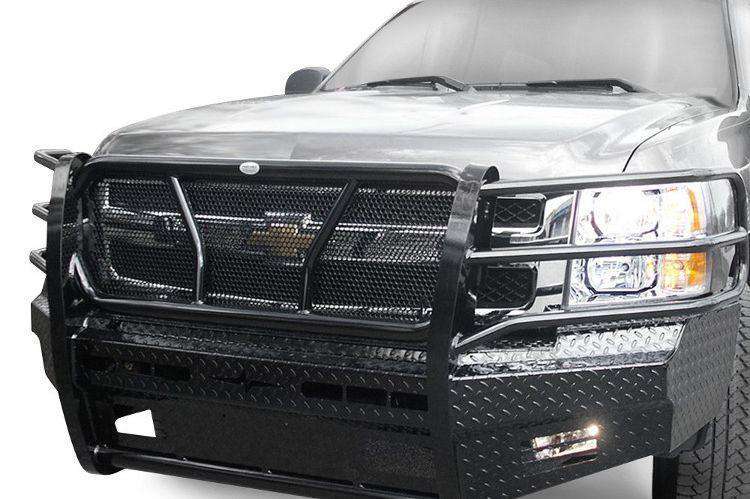 Front Bumper End Caps For Chevy Silverado 1500 2007-2013 – Primered Pair With Fog Light Holes