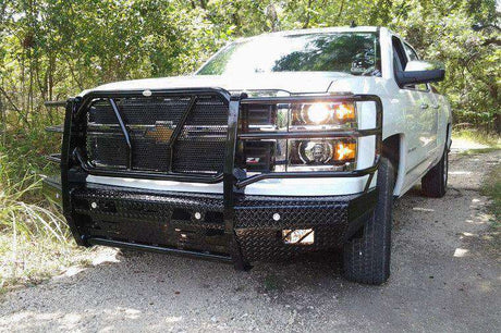 Frontier 300-21-4009 Original Chevy Silverado 1500 2014-2015 Front Bumper - BumperStock