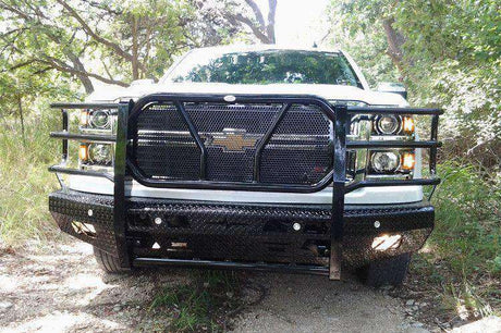 Frontier 300-21-4009 Original Chevy Silverado 1500 2014-2015 Front Bumper - BumperStock