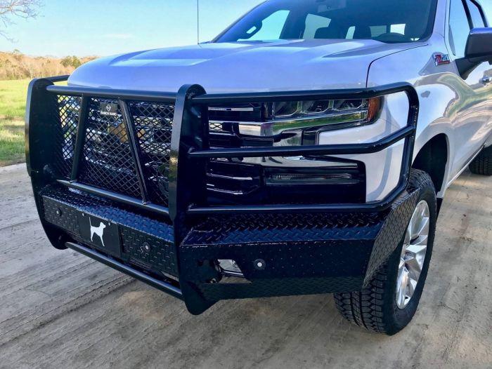 Ranch Hand FSC19HBL1 2019-2021 Chevy Silverado 1500 Summit Front Bumper-BumperStock