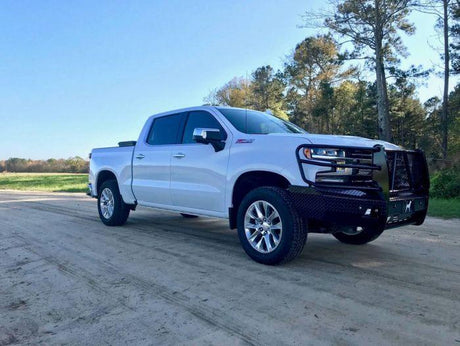 Ranch Hand FSC19HBL1 2019-2021 Chevy Silverado 1500 Summit Front Bumper-BumperStock
