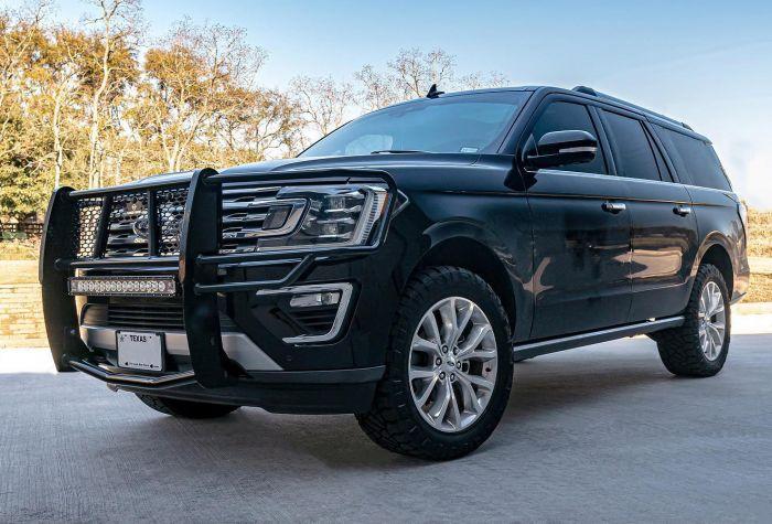 Ranch Hand GGF19HBL1C 2018-2021 Ford Expedition Legend Grille Guard - BumperStock