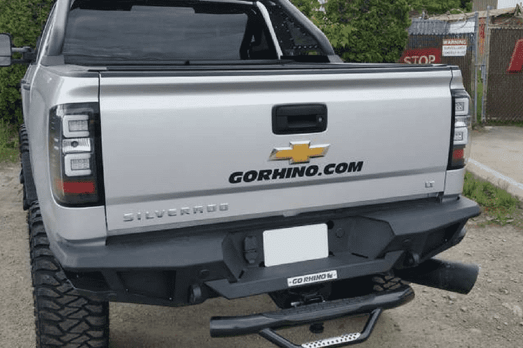 Go Rhino 28173t Chevy Silverado 25003500 Hd 2015 2019 Br20 Rear Bumper