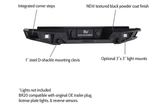 Go Rhino 28219T Dodge Ram 2500/3500 2010-2018 BR20 Rear Bumper-BumperStock