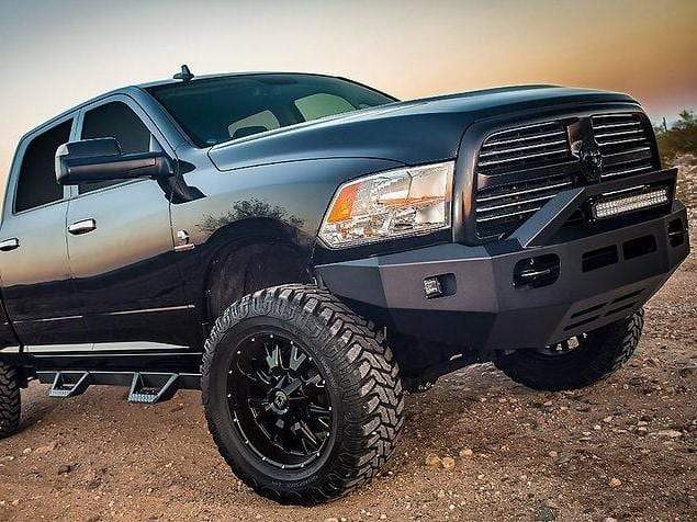 ICI AL-FBM99DGN-RT 2010-2019 Alumilite Dodge Ram 2500/3500 HD Front Bumper - BumperStock