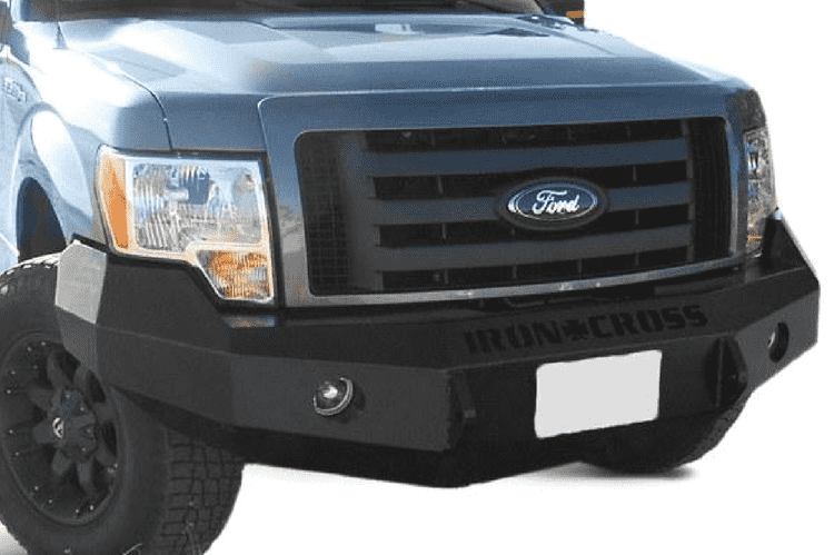 Iron Cross 2009-2014 Ford F150 Eco-Boost Base Front Winch Bumper 20-415-09-BumperStock