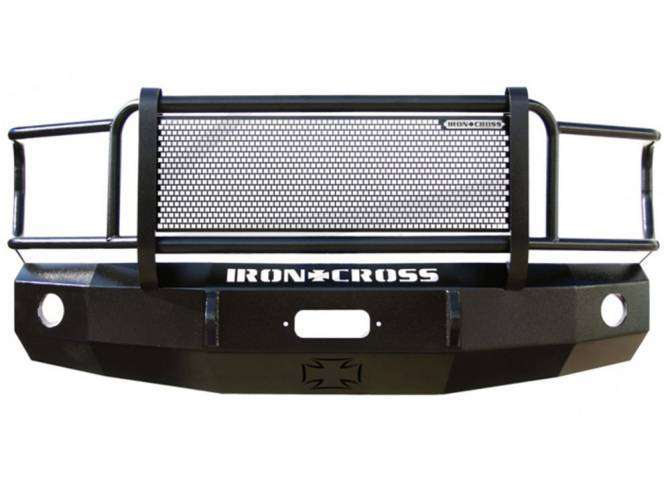 Iron Cross 2014-2021 Toyota Tundra Winch Front Bumper With Grille Guard 24-715-14-BumperStock
